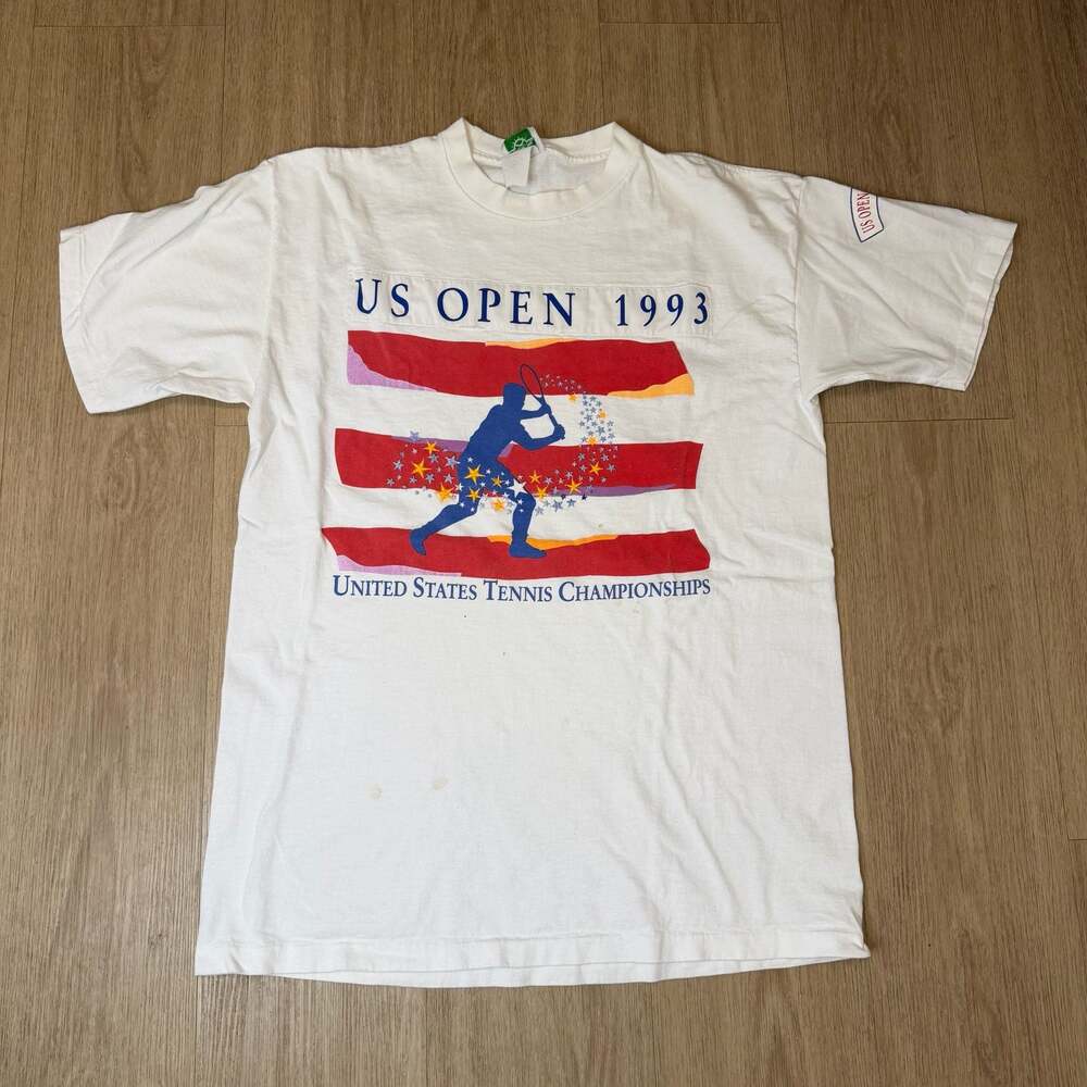 Vintage Feron's Sports 1993 US Open Tennis Championships Size L
